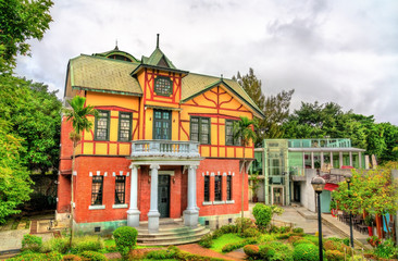 Fototapeta na wymiar Taipei Story House, a historic building in the Zhongshan District of Taipei, Taiwan