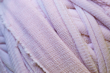 pink fabric close-up
