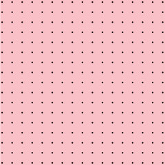 The dots on pink  background 