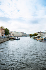 Amsterdam, Netherlands - September 27, 2011: One of the many bridges across Amsterdam canals....