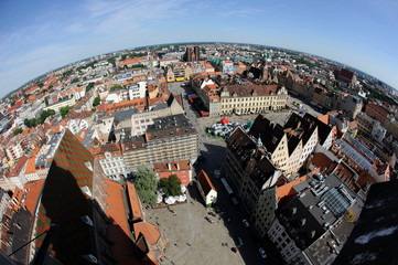 Wrocław Breslau Poland