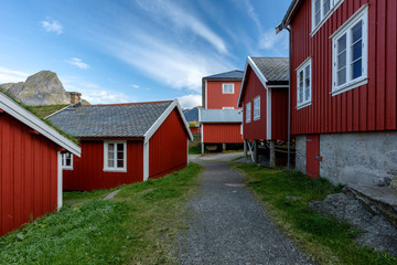 Obraz premium Reine in Lofoten