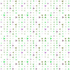 Abstract seamless pattern background with multi-colored varied triangles.