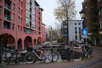 Fototapeta na wymiar architecture in amsterdam