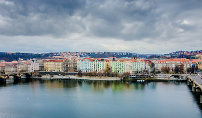 Obraz premium view of the town in Prague Czech Republic