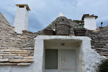 Unique Trulli houses of Alberobello, Puglia region, Italy