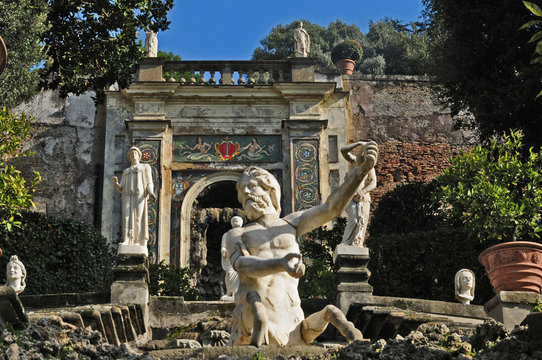 Roma, i giardini di Palazzo Colonna