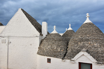Unique Trulli houses of Alberobello, Puglia region, Italy