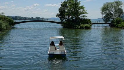Promenade en p&eacute;dalo