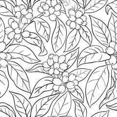 coffee vector pattern