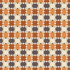 Seamless pattern background from a variety of multicolored squares.