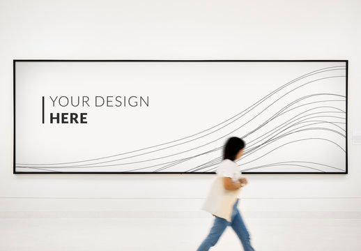 Framed Gallery Print Mockup