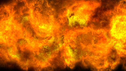explosion fire flame abstract