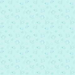 Endless texture for spring design, decoration, greeting cards.