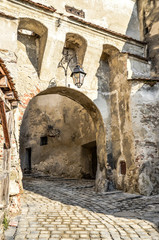 ruins of the church