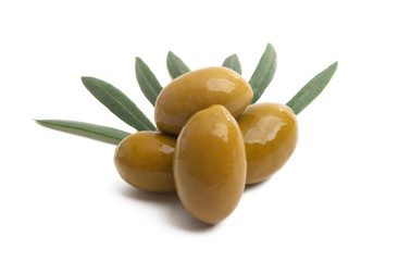 olives isolated