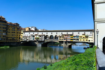 Fototapeta na wymiar Ponte Vecchio in Firenze, Tuscany, Italy