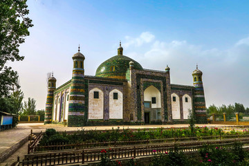 Fototapeta na wymiar Kashgar Afaq Khoja Mausoleum 04