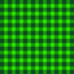 Saint Patricks Day green plaid pattern