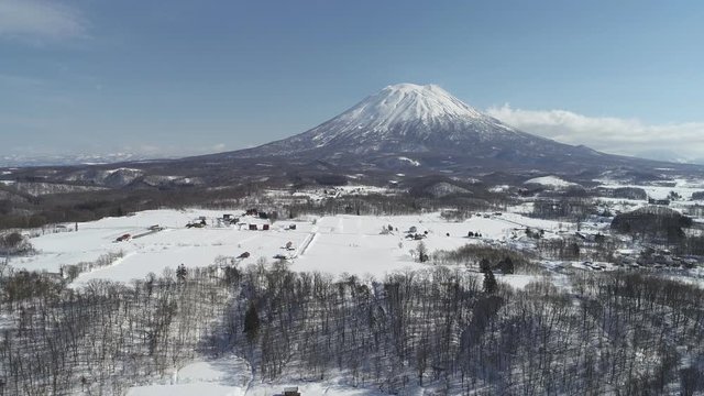 羊蹄山ドローン空撮13