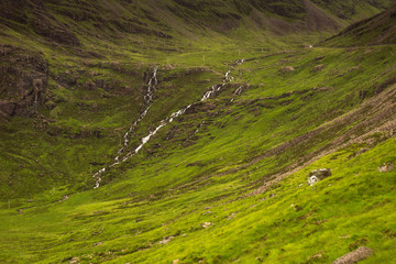 Typical landscape on the Gaelic peninsula Applecross