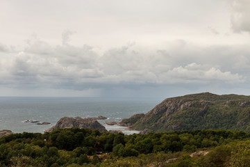 Ausblick auf die Nordsee vom der Insel Hydra aus
