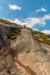 Klettertour zum Kjerag in Norwegen