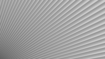 Abstract background of gradient rays in gray colors