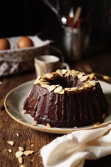 chocolate steamed cake