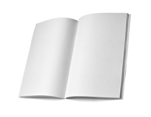 book notebook textbook white blank paper template