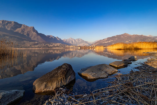 Lake Annone landscape