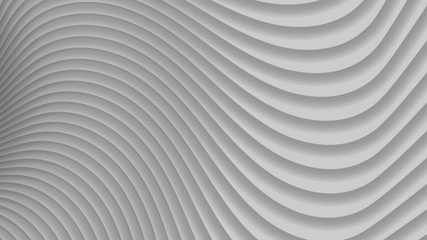Naklejka premium Abstract background of gradient curves in gray colors