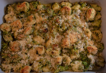 Gnocchi di ricotta con broccoletti