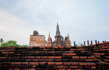 Historical National Park in Sukhothai, Thailand