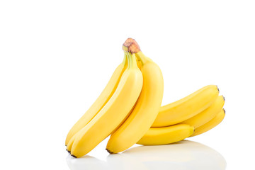 Fototapeta na wymiar banana isolated white background