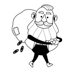 St patricks elf cartoon