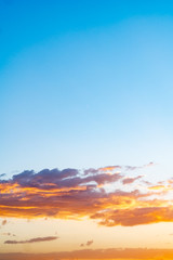 Fototapeta premium Abstract sky and cloud colors background