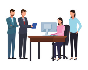 executive business cartoon