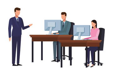 executive business cartoon