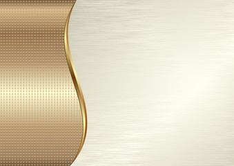 golden texture and creamy background