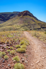 hiking on mount bruce in karijini national park, western australia 22