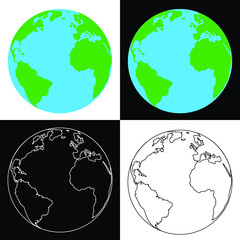 Earth vector