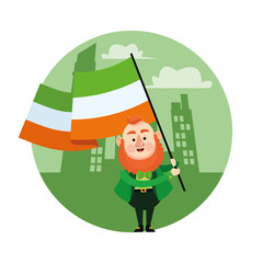 St patricks elf cartoon