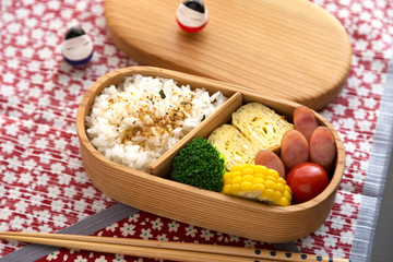 木製弁当箱　弁当　ランチボックス　スギ　杉