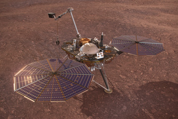 InSight Mars Lander 3D Model © Fabio