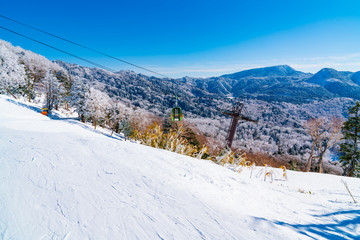風景物語（志賀高原の冬）