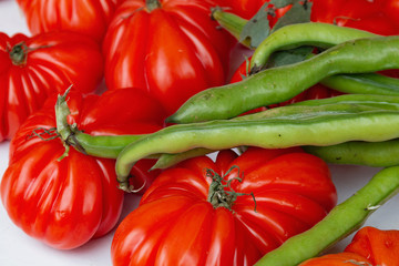 Tomatoes and Beans