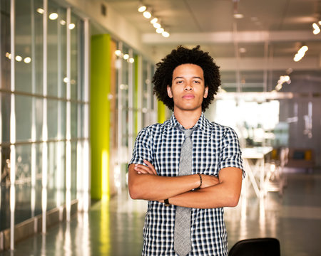 Portrait of office worker 