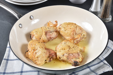 Fried chicken thighs