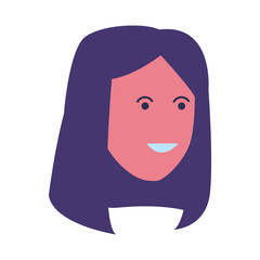 young woman cartoon